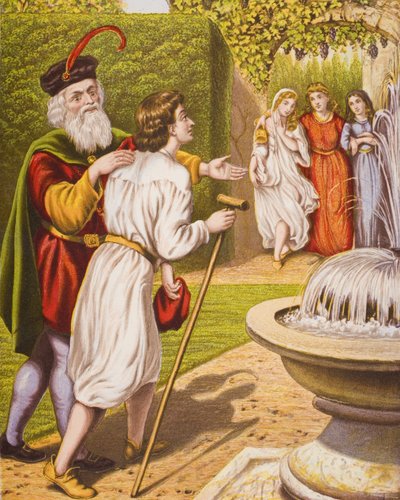 La Sécurité charnelle présente sa femme et ses filles à la Conscience tendre, illustration de 